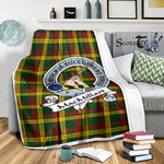 Scotstee Shop Tartan Plaid Blanket MacMillan Clan Badge Scottish Tartan Plaid Sherpa Blanket, Tartan Blanket, Plaid Blanket, Scottish Blanket, Gift Christmas Blanket, Christmas Blanket, Mother Day Gift, Father Day Gift