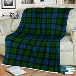 Scotstee Shop - Scotstee Shop Tartan Plaid Fleece Blankets MacKay Modern Clan Tartan Plaid Fleece Blanket Scottish