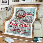Scotstee Shop - Fleece Blanket - Customized Gift, To My Husband Letter Fleece Blanket