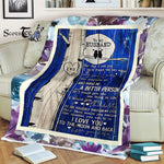 Scotstee Shop - Personalized Gift Wife Art To Love Quote For Husband Gift Idea, Husband Birthday Loved Fleece Blanket