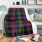 Scotstee Shop Tartan Plaid Blanket MacLennan Scottish Tartan Plaid Sherpa Blanket