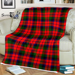 Scotstee Shop - Scotstee Shop Tartan Plaid Fleece Blankets MacNaughton Clan Tartan Plaid Fleece Blanket Scottish