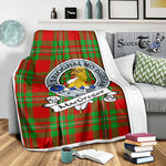 Scotstee Shop Tartan Plaid Blanket MacGregor Modern Clan Badge Scottish Tartan Plaid Sherpa Blanket, Tartan Blanket, Plaid Blanket, Scottish Blanket, Gift Christmas Blanket, Christmas Blanket, Mother Day Gift, Father Day Gift
