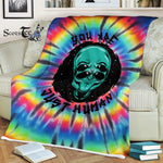 Scotstee Shop - Scotstee Shop Blanket Alien Dreams - You Are Just Humans Hippie Fleece Blanket-Recovered
