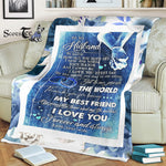 Scotstee Shop - Personalized Gift To My Husband Forever and Always Love You Gift Fleece Blanket