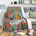 Scotstee Shop Tartan Plaid Blanket MacKintosh Ancient Clan Badge Scottish Tartan Plaid Sherpa Blanket, Tartan Blanket, Plaid Blanket, Scottish Blanket, Gift Christmas Blanket, Christmas Blanket, Mother Day Gift, Father Day Gift