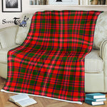 Scotstee Shop - Scotstee Shop Tartan Plaid Fleece Blankets MacKinnon Modern Clan Tartan Plaid Fleece Blanket Scottish
