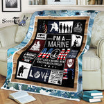 Scotstee Shop - Fleece Blanket - Just Like A Normal Mom Except Much Cooler Mother Day Gifts Fleece Blanket