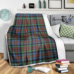 Scotstee Shop Tartan Plaid Blanket MacDuff Hunting Ancient Scottish Tartan Plaid Sherpa Blanket