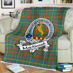 Scotstee Shop - Scotstee Shop Tartan Plaid Fleece Blankets MacKintosh Hunting Ancient Clan Badge Tartan Fleece Blanket Scottish