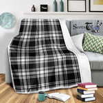 Scotstee Shop Tartan Plaid Blanket Menzies Modern Scottish Tartan Plaid Sherpa Blanket