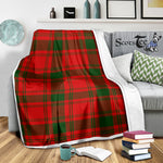 Scotstee Shop Tartan Plaid Blanket MacQuarrie Scottish Tartan Plaid Sherpa Blanket