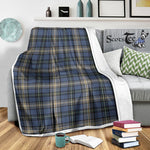 Scotstee Shop Tartan Plaid Blanket MacDowall Scottish Tartan Plaid Sherpa Blanket