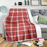 Scotstee Shop Tartan Plaid Blanket MacDougall Dress Scottish Tartan Plaid Sherpa Blanket
