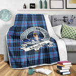 Scotstee Shop Tartan Plaid Blanket MacKay Clan Badge Scottish Tartan Plaid Sherpa Blanket, Tartan Blanket, Plaid Blanket, Scottish Blanket, Gift Christmas Blanket, Christmas Blanket, Mother Day Gift, Father Day Gift