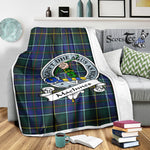 Scotstee Shop Tartan Plaid Blanket MacInnes Modern Clan Badge Scottish Tartan Plaid Sherpa Blanket, Tartan Blanket, Plaid Blanket, Scottish Blanket, Gift Christmas Blanket, Christmas Blanket, Mother Day Gift, Father Day Gift