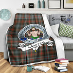 Scotstee Shop Tartan Plaid Blanket Murray Of Atholl Weathered Clan Badge Scottish Tartan Plaid Sherpa Blanket, Tartan Blanket, Plaid Blanket, Scottish Blanket, Gift Christmas Blanket, Christmas Blanket, Mother Day Gift, Father Day Gift