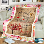 Scotstee Shop - Personalized Gift Letter To Husband To My Husband Missing You The Most And Lover You Forever Fleece Blanket