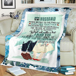 Scotstee Shop - Personalized Gift Quote For Husband When We Get To The End Family Gifts Fleece Blanket