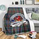 Scotstee Shop Tartan Plaid Blanket MacDuff Hunting Ancient Clan Badge Scottish Tartan Plaid Sherpa Blanket, Tartan Blanket, Plaid Blanket, Scottish Blanket, Gift Christmas Blanket, Christmas Blanket, Mother Day Gift, Father Day Gift
