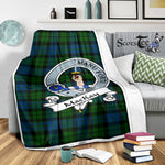 Scotstee Shop Tartan Plaid Blanket MacKay Modern Clan Badge Scottish Tartan Plaid Sherpa Blanket, Tartan Blanket, Plaid Blanket, Scottish Blanket, Gift Christmas Blanket, Christmas Blanket, Mother Day Gift, Father Day Gift