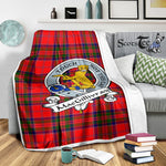 Scotstee Shop Tartan Plaid Blanket MacGillivray Modern Clan Badge Scottish Tartan Plaid Sherpa Blanket, Tartan Blanket, Plaid Blanket, Scottish Blanket, Gift Christmas Blanket, Christmas Blanket, Mother Day Gift, Father Day Gift