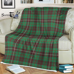 Scotstee Shop - Scotstee Shop Tartan Plaid Fleece Blankets MacKinnon Hunting Ancient Clan Tartan Plaid Fleece Blanket Scottish