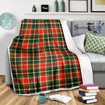 Scotstee Shop Tartan Plaid Blanket MacLachlan Hunting Modern Scottish Tartan Plaid Sherpa Blanket