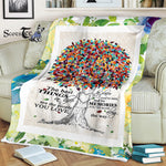 Scotstee Shop - Personalized Letter Love Quote For Husband The Best Things About Husband Gift Fleece Blanket