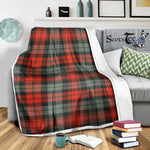 Scotstee Shop Tartan Plaid Blanket MacLachlan Weathered Scottish Tartan Plaid Sherpa Blanket