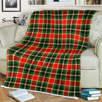 Scotstee Shop - Scotstee Shop Tartan Plaid Fleece Blankets MacLachlan Hunting Modern Clan Tartan Plaid Fleece Blanket Scottish