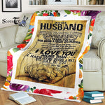Scotstee Shop - Personalized Gift To My Husband Birthday Gift Letter For Husband And I Always Love You Forever Fleece Blanket