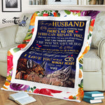 Scotstee Shop - Personalized Gift Letter Love Quote To My Husband Letter Cute For Husband Fox Couple Lover Gift Fleece Blanket