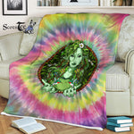 Scotstee Shop - Scotstee Shop Blanket Ayahuasca Shaman Spirit Hippie Fleece Blanket