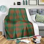 Scotstee Shop Tartan Plaid Blanket Menzies Green Ancient Scottish Tartan Plaid Sherpa Blanket