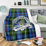 Scotstee Shop Tartan Plaid Blanket MacKenzie Clan Badge Scottish Tartan Plaid Sherpa Blanket, Tartan Blanket, Plaid Blanket, Scottish Blanket, Gift Christmas Blanket, Christmas Blanket, Mother Day Gift, Father Day Gift