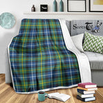 Scotstee Shop Tartan Plaid Blanket MacNeill Of Barra Ancient Scottish Tartan Plaid Sherpa Blanket