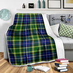Scotstee Shop Tartan Plaid Blanket MacKellar Scottish Tartan Plaid Sherpa Blanket