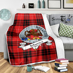 Scotstee Shop Tartan Plaid Blanket Munro Clan Badge Scottish Tartan Plaid Sherpa Blanket, Tartan Blanket, Plaid Blanket, Scottish Blanket, Gift Christmas Blanket, Christmas Blanket, Mother Day Gift, Father Day Gift