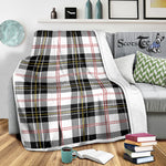 Scotstee Shop Tartan Plaid Blanket MacPherson Scottish Tartan Plaid Sherpa Blanket