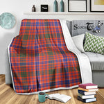 Scotstee Shop Tartan Plaid Blanket MacRae Ancient Scottish Tartan Plaid Sherpa Blanket
