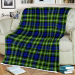Scotstee Shop - Scotstee Shop Tartan Plaid Fleece Blankets Monteith Clan Tartan Plaid Fleece Blanket Scottish