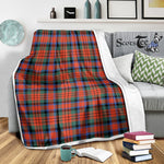 Scotstee Shop Tartan Plaid Blanket MacDuff Ancient Scottish Tartan Plaid Sherpa Blanket