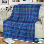Scotstee Shop - Scotstee Shop Tartan Plaid Fleece Blankets Mercer Clan Tartan Plaid Fleece Blanket Scottish