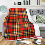 Scotstee Shop Tartan Plaid Blanket MacGill Scottish Tartan Plaid Sherpa Blanket