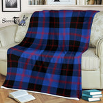 Scotstee Shop - Scotstee Shop Tartan Plaid Fleece Blankets Maule Modem Clan Tartan Plaid Fleece Blanket Scottish