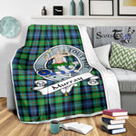 Scotstee Shop Tartan Plaid Blanket Murray Of Dysart Ancient Clan Badge Scottish Tartan Plaid Sherpa Blanket, Tartan Blanket, Plaid Blanket, Scottish Blanket, Gift Christmas Blanket, Christmas Blanket, Mother Day Gift, Father Day Gift
