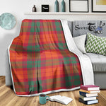 Scotstee Shop Tartan Plaid Blanket MacNab Scottish Tartan Plaid Sherpa Blanket