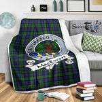 Scotstee Shop Tartan Plaid Blanket MacEwen Hunting Clan Badge Scottish Tartan Plaid Sherpa Blanket, Tartan Blanket, Plaid Blanket, Scottish Blanket, Gift Christmas Blanket, Christmas Blanket, Mother Day Gift, Father Day Gift