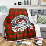 Scotstee Shop Tartan Plaid Blanket MacKinnon Clan Badge Scottish Tartan Plaid Sherpa Blanket, Tartan Blanket, Plaid Blanket, Scottish Blanket, Gift Christmas Blanket, Christmas Blanket, Mother Day Gift, Father Day Gift